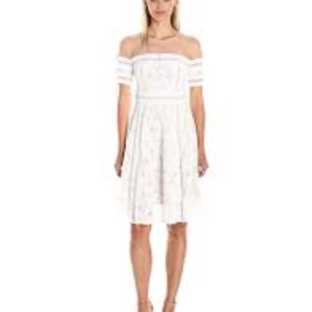 rachel roy lace dress Rachel Roy Red Dress & Matching Jacket Size
